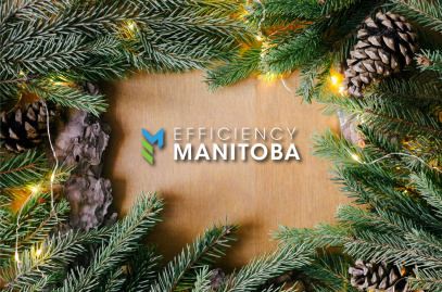 Logo Efficacité Manitoba dans une couronne