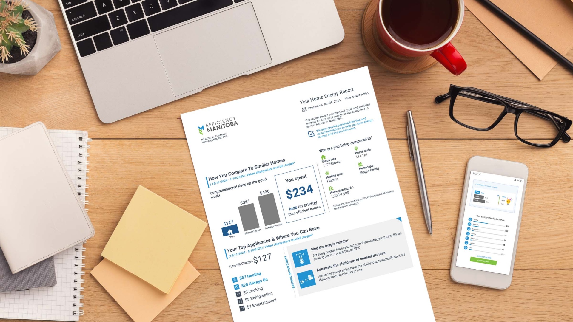 HOME ENERGY REPORTS