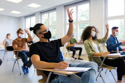 Groupe d'étudiants universitaires