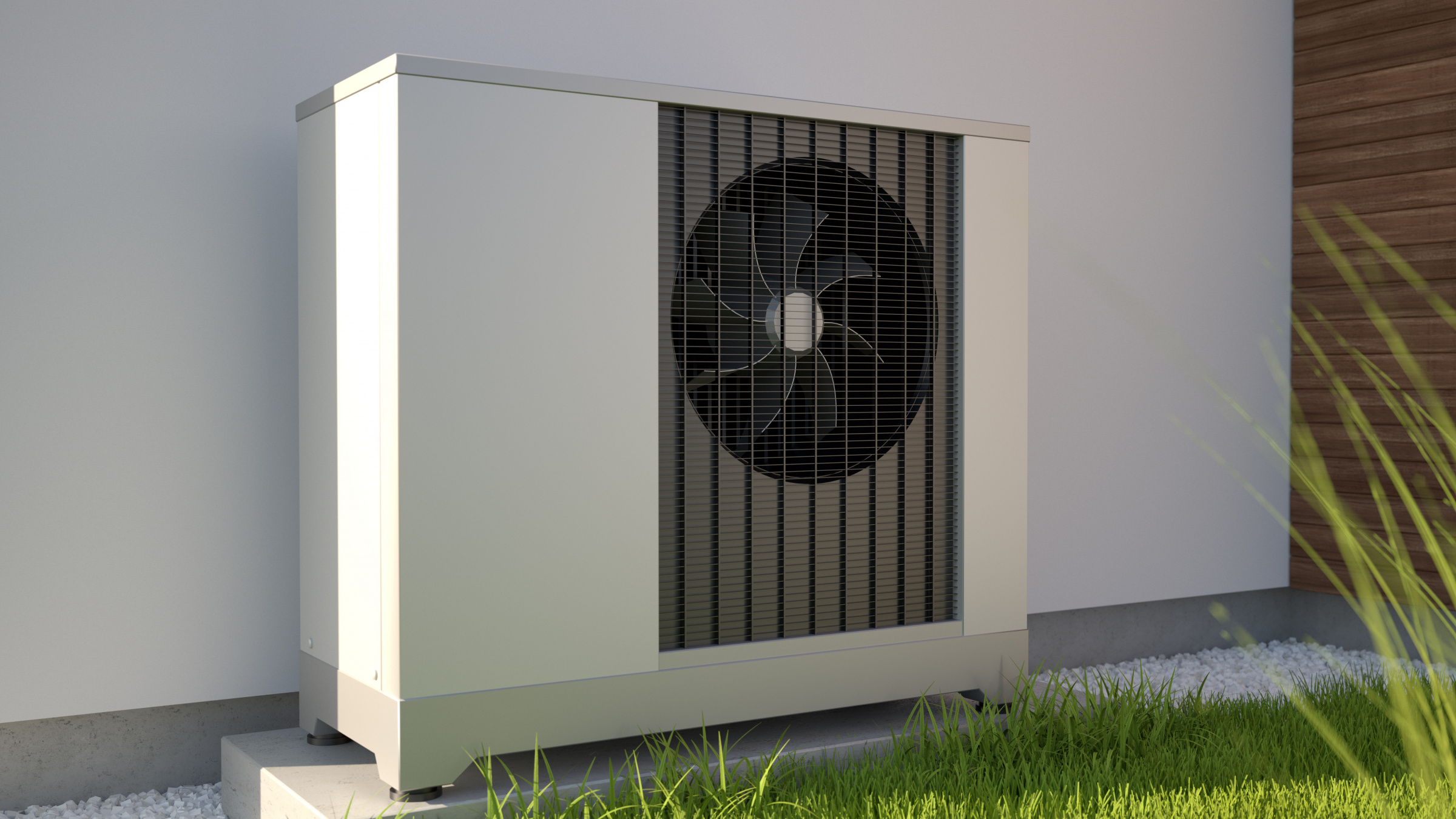 What is a split system air source heat pump?